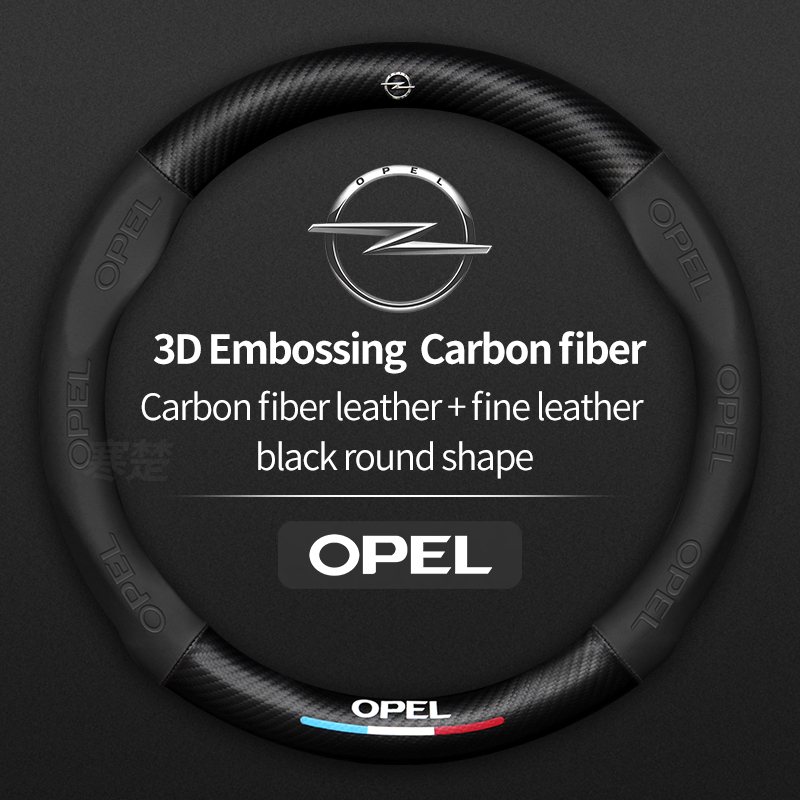 Car Steering Wheel Cover Anti Slip Breathable - Untuk Opel OPCline ASTRA CORSA INSIGNIA