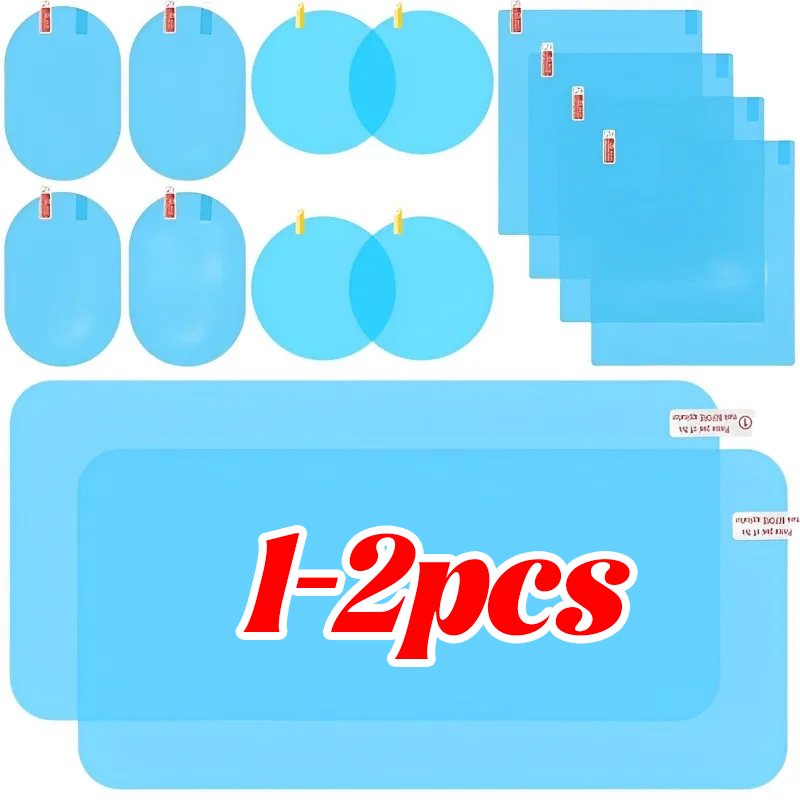 Anti Glare Car Rearview Mirror Film - Film Pelindung Kaca Spion Mobil Stiker
