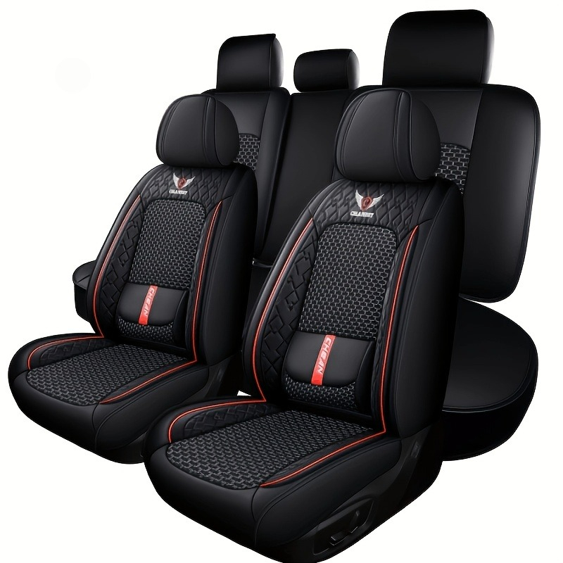 Leather Car Seat Covers Full Set Universal - Untuk polo 9n3 leapmotor b05 citroen