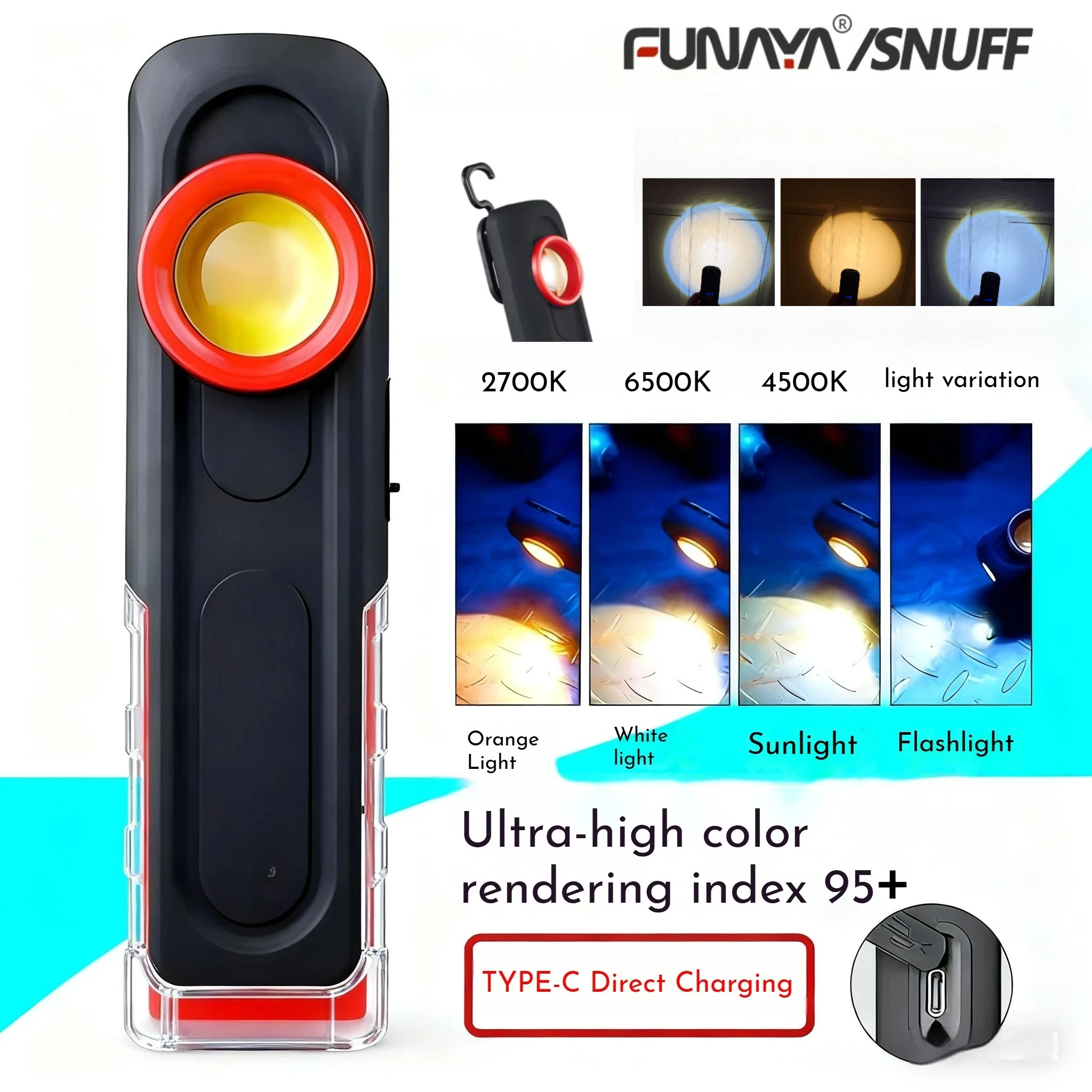 Auto Repair Tools - Lampu Kerja FUNAYA Portabel untuk Detailing