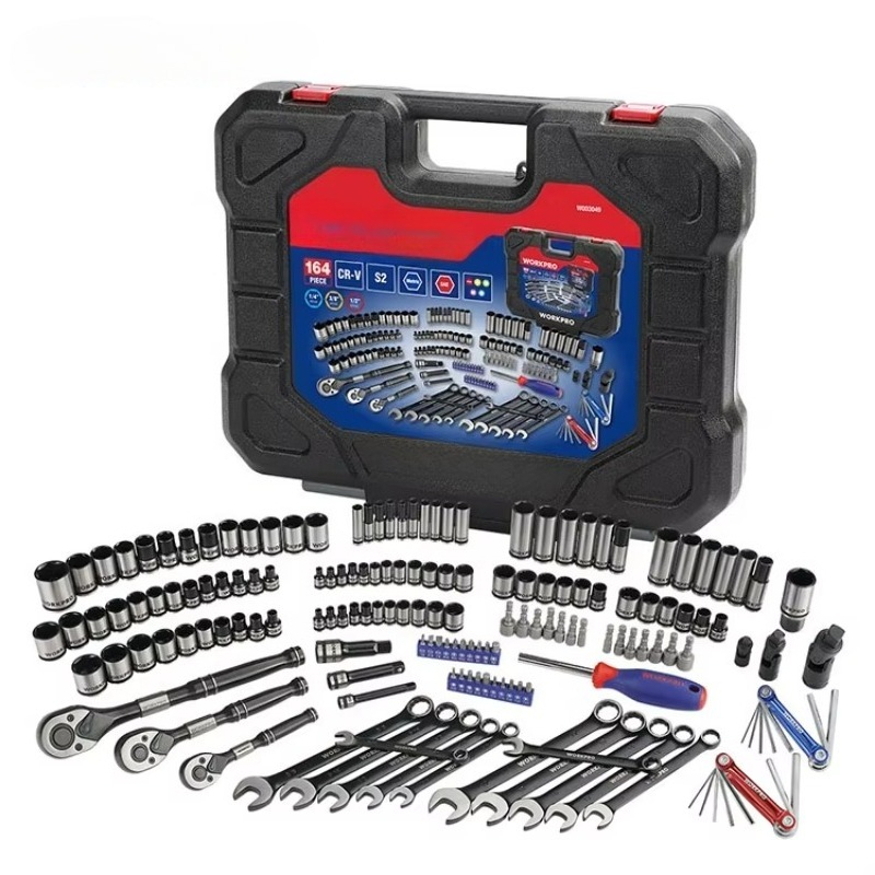 Auto Repair Tools - Set Perkakas Mekanik 164 Pcs, Soket