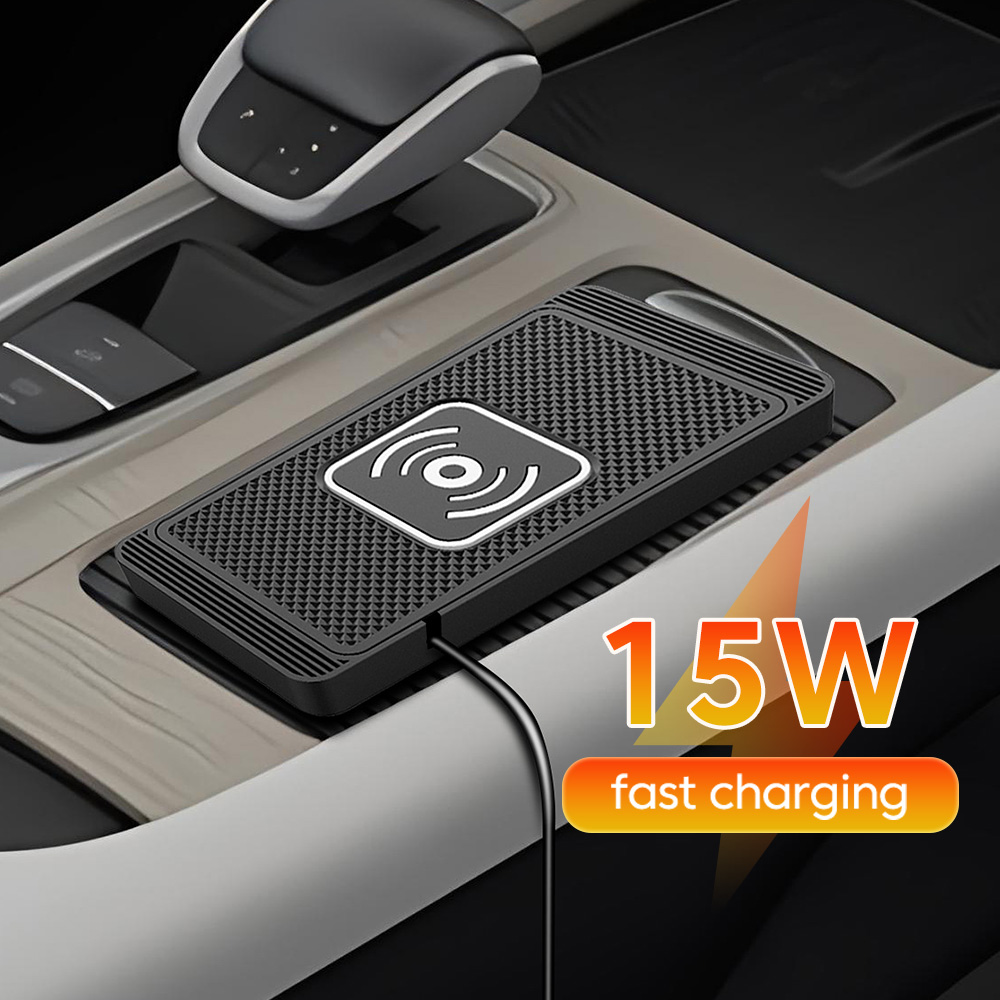 Wireless Car Charger Mount Fast Charging - Pengisi Daya Nirkabel 15w untuk Mobil,