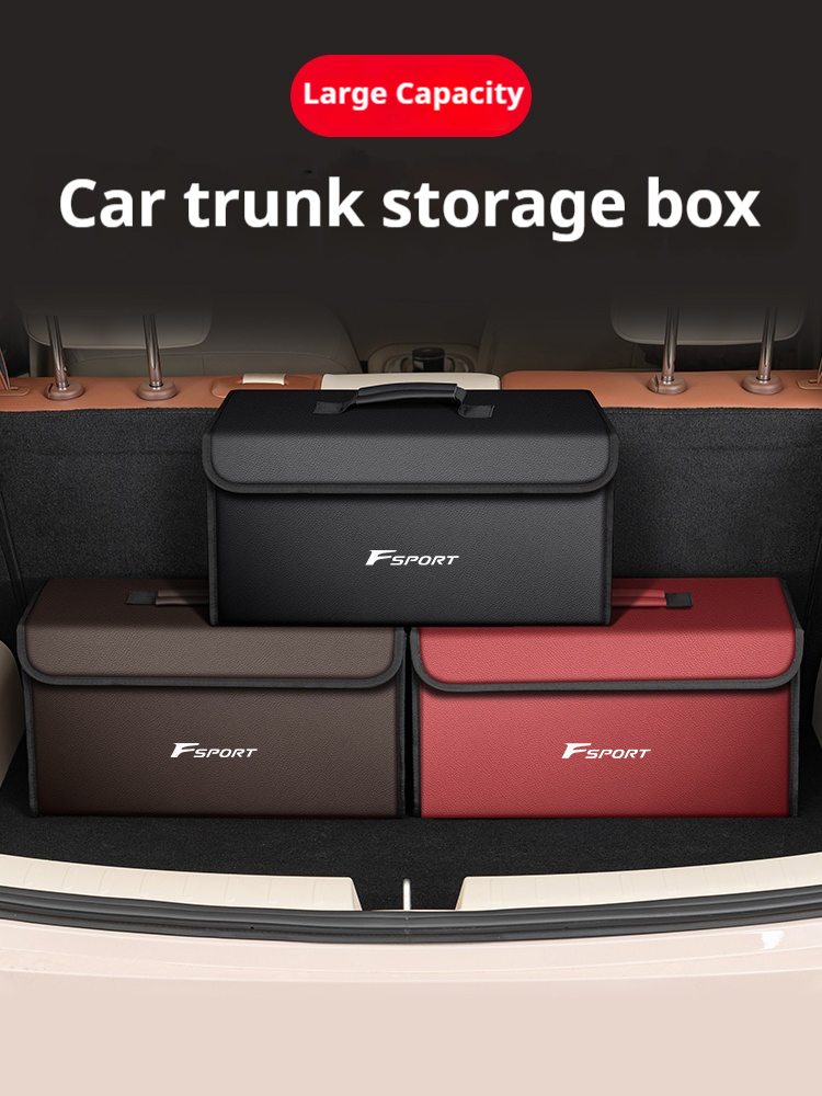 Untuk Lexus F Sport ES RX LS50 - Car Trunk Organizer Foldable Storage Box ulasan dan harga