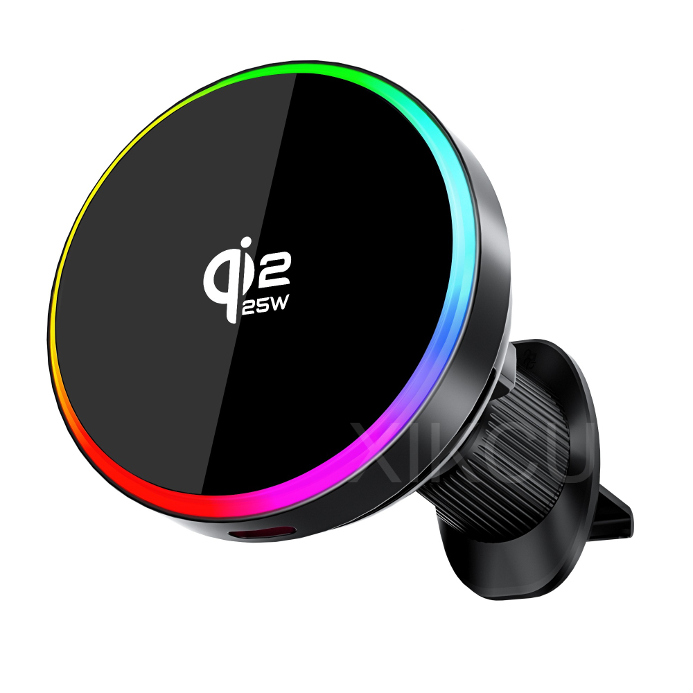 Pengisi Daya Nirkabel Mobil qi - Magnetic Phone Holder For Car Vent ulasan dan harga