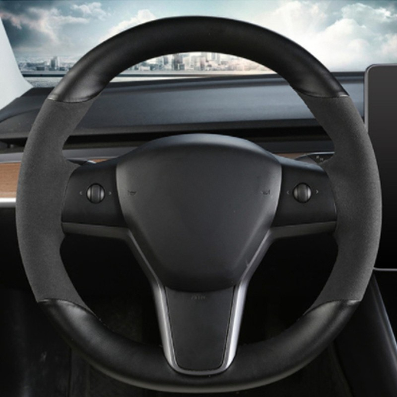 Penutup Roda Kemudi Mobil Kepa - Car Steering Wheel Cover Anti Slip Breathable ulasan dan harga