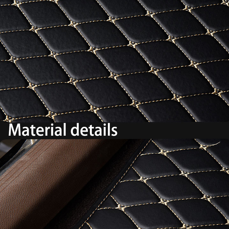 5 Buah Alas Lantai Mobil Kulit - Car Floor Mats Universal Waterproof Leather ulasan dan harga