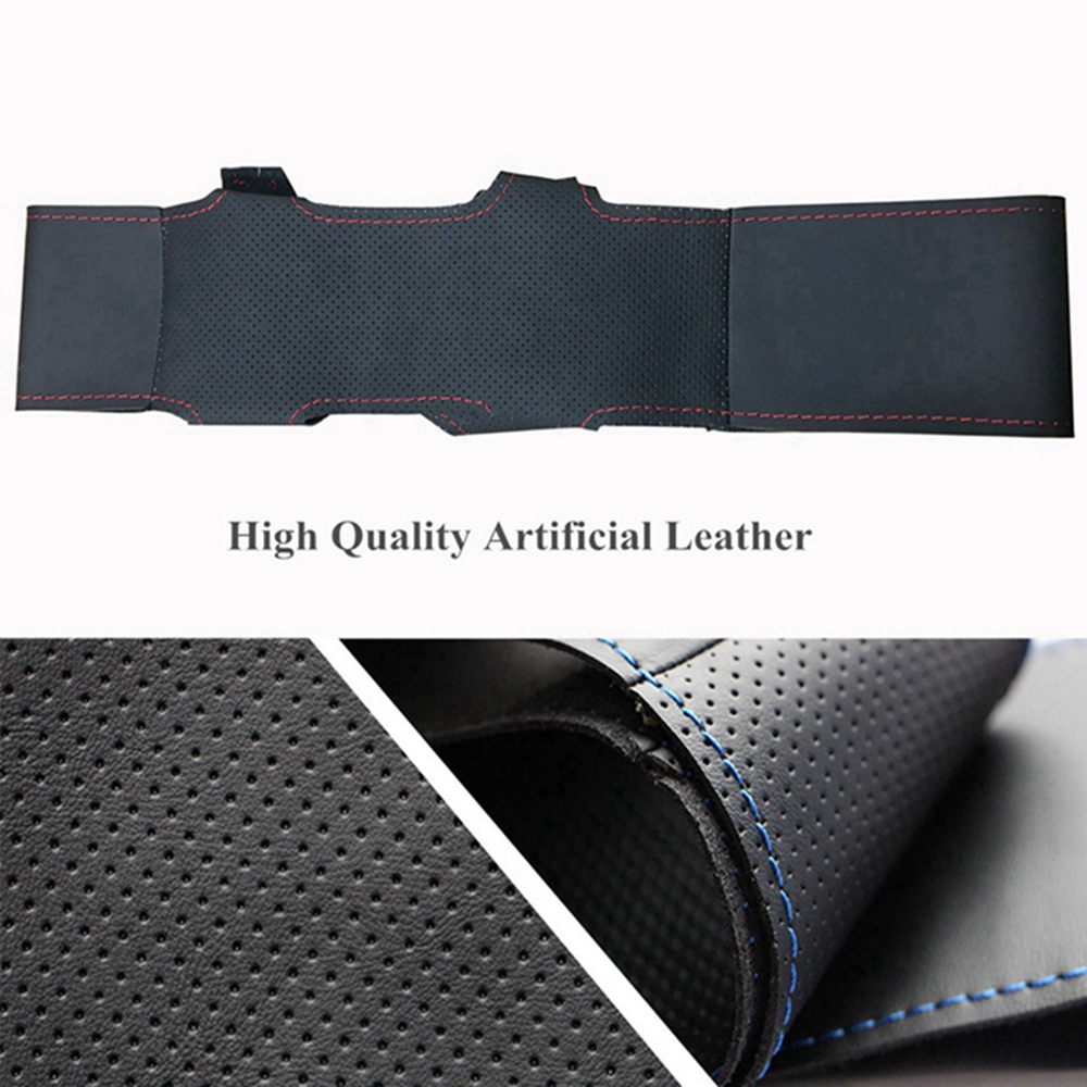Penutup Setir Mobil Kepang Bun - Car Steering Wheel Cover Anti Slip Breathable ulasan dan harga