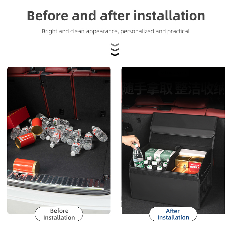 Untuk Porsche Cayenne Macan Pa - Car Trunk Organizer Foldable Storage Box ulasan dan harga