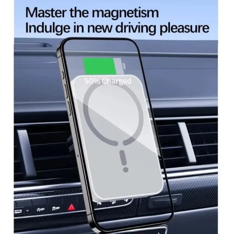 Pengisi Daya Nirkabel Magnetik - Magnetic Phone Holder For Car Vent ulasan dan harga