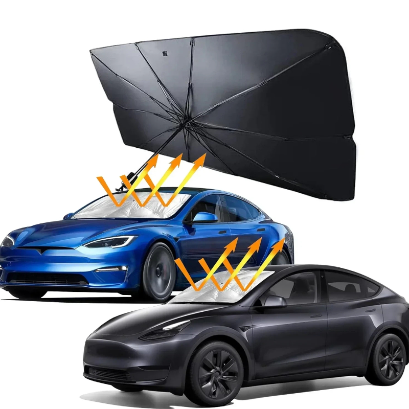 Penutup Kaca Depan Mobil Payun - Car Sunshade Windshield Umbrella Foldable ulasan dan harga