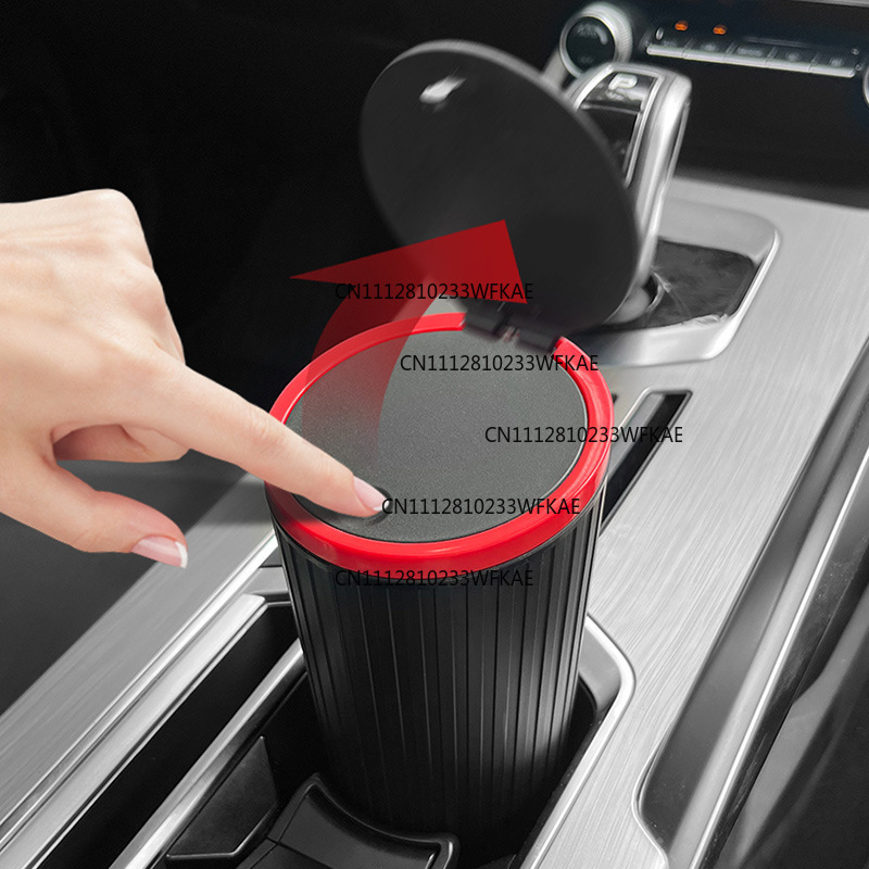 Tempat sampah mobil, perlengka - Waterproof Car Trash Can With Lid ulasan dan harga