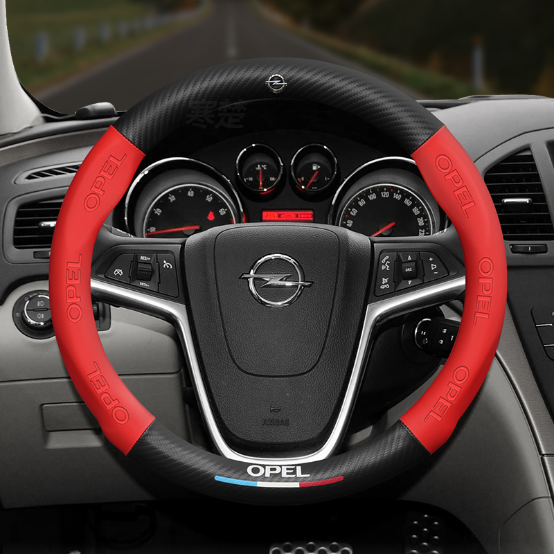 Untuk Opel OPCline ASTRA CORSA - Car Steering Wheel Cover Anti Slip Breathable ulasan dan harga