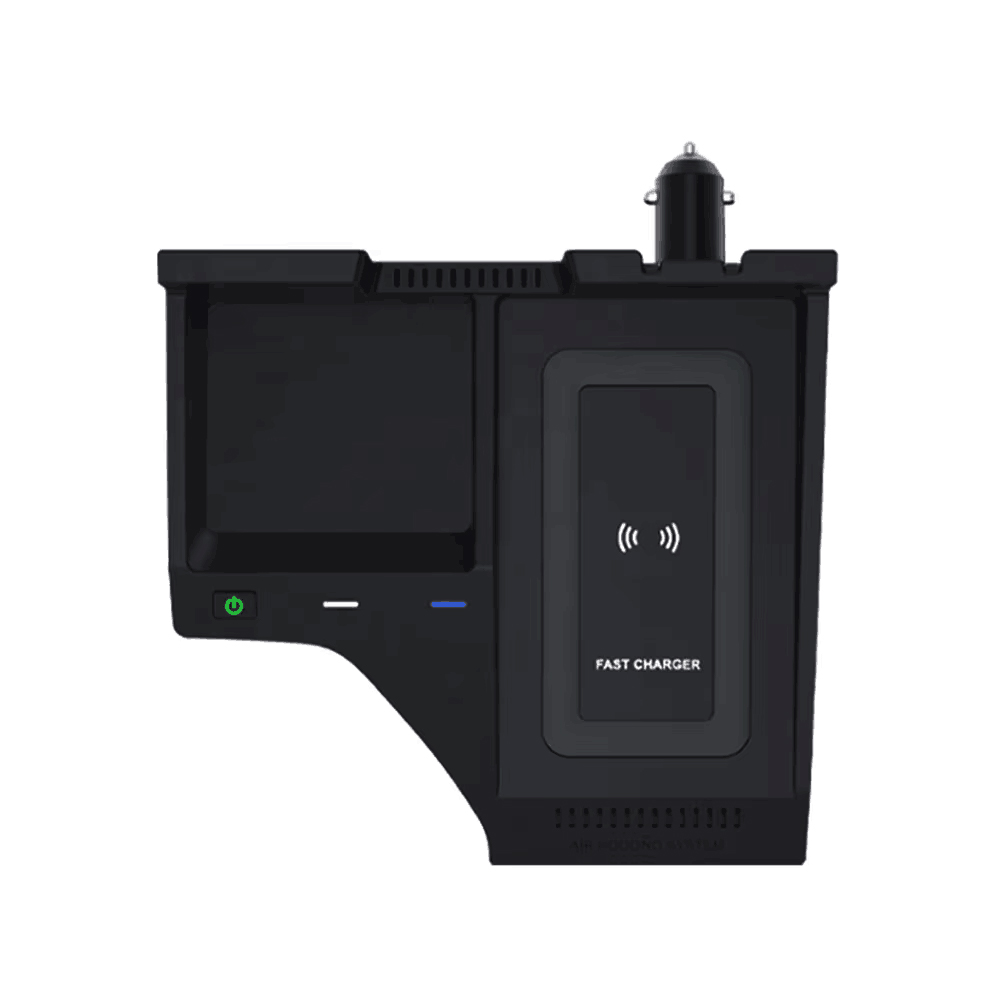 Dudukan Ponsel Mobil Pengisi D - Wireless Car Charger Mount Fast Charging ulasan dan harga