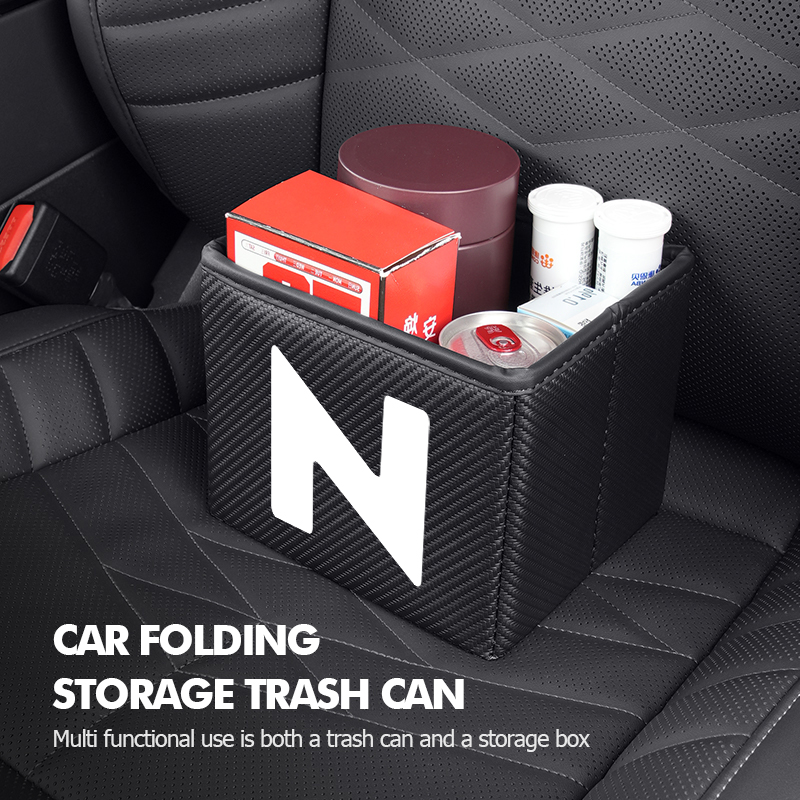 Tempat Sampah Mobil Tas Organi - Waterproof Car Trash Can With Lid ulasan dan harga