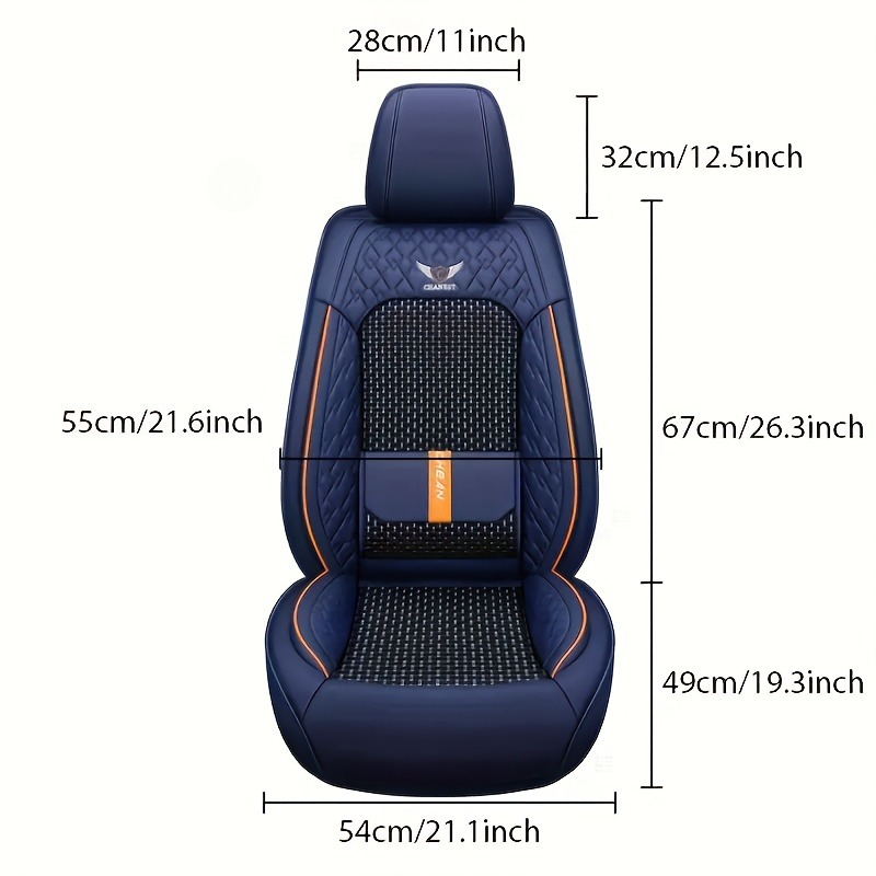 Untuk peugeot 206 w205 honda j - Leather Car Seat Covers Full Set Universal ulasan dan harga
