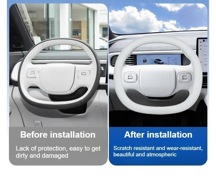 Untuk Xpeng G6 2025 Penutup Ro - Car Steering Wheel Cover Anti Slip Breathable ulasan dan harga