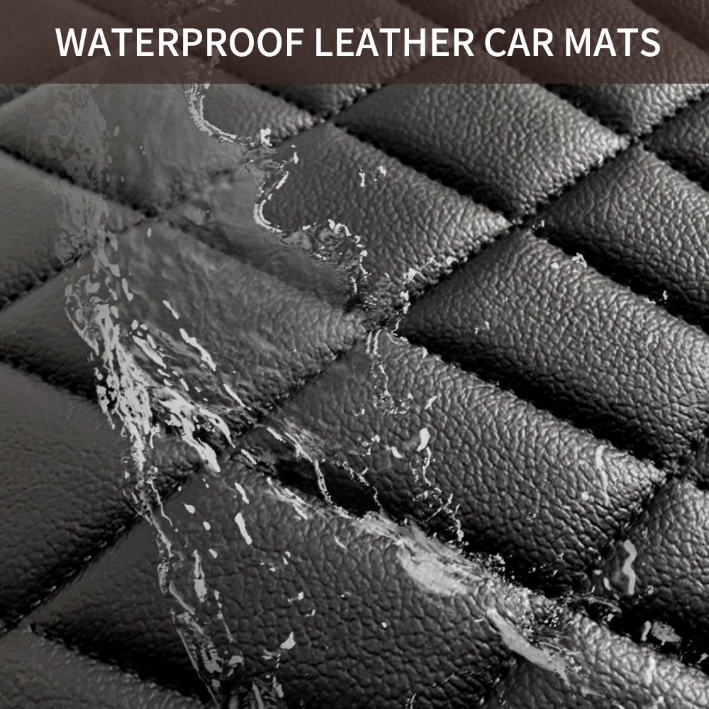 CAR PASS Universal 5PCS Karpet - Car Floor Mats Universal Waterproof Leather ulasan dan harga
