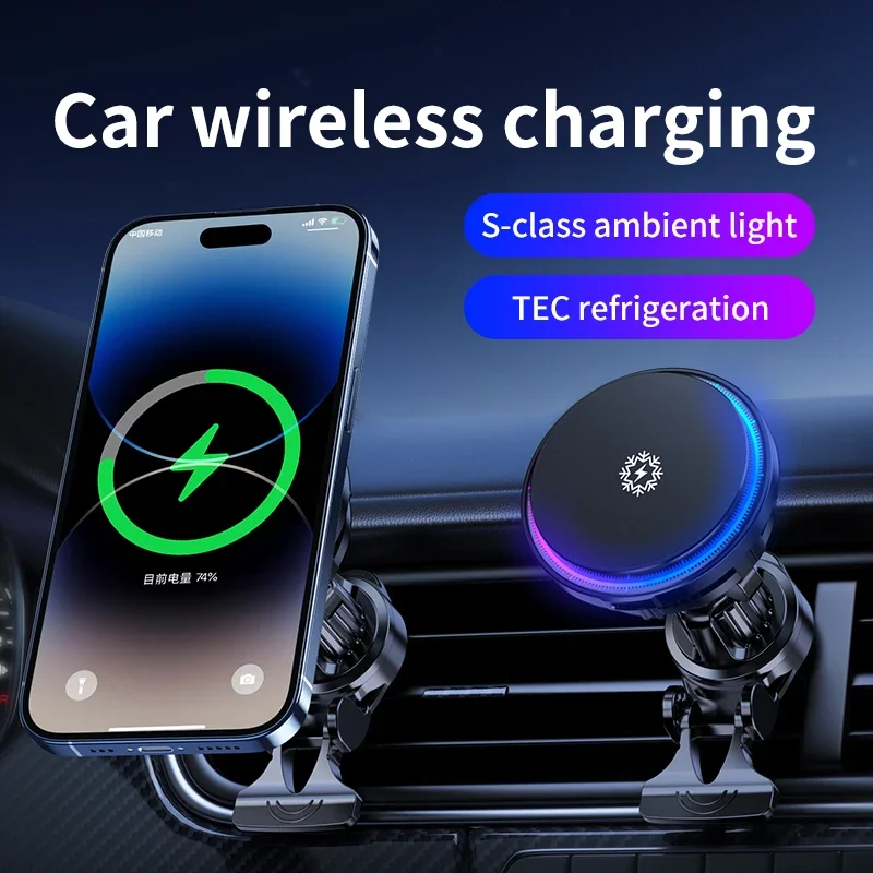 Dudukan Pengisi Daya Mobil Nir - Wireless Car Charger Mount Fast Charging ulasan dan harga