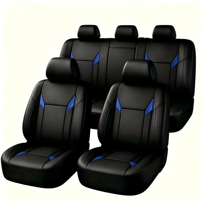 Sarung Jok Mobil Kulit PU Univ - Leather Car Seat Covers Full Set Universal ulasan dan harga