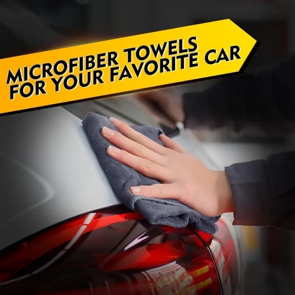 Kain Lap Mikrofiber Hitam, Han - Microfiber Car Drying Towel Super Absorbent ulasan dan harga