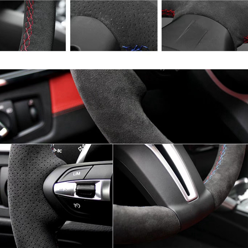 Kustomisasi Aksesori Penutup R - Car Steering Wheel Cover Anti Slip Breathable ulasan dan harga