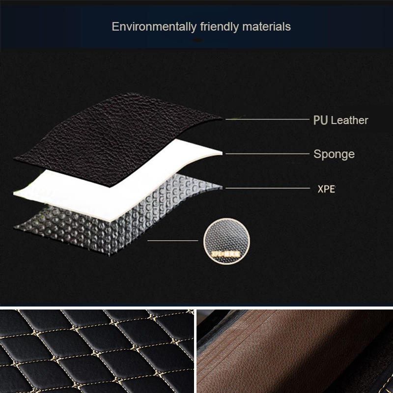 Kcimo 5 Buah Alas Lantai Mobil - Car Floor Mats Universal Waterproof Leather ulasan dan harga
