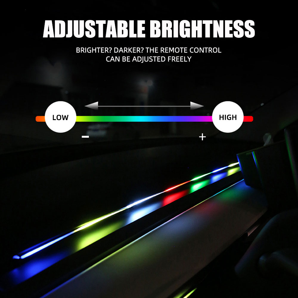 Lampu suasana mobil simfoni Un - Led Ambient Interior Car Lights App Control ulasan dan harga