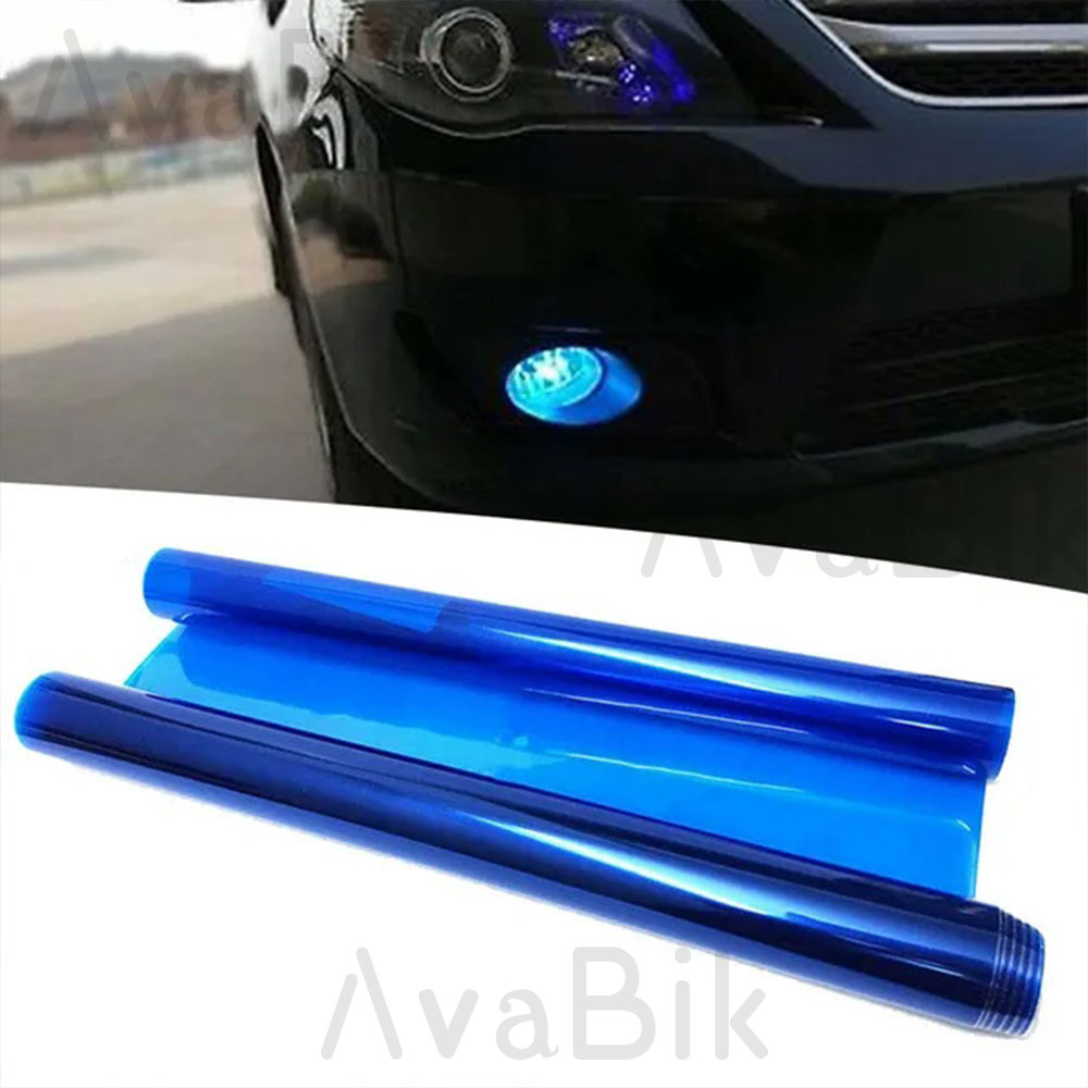 Film Warna Biru Lampu Depan Mo - Anti Glare Car Rearview Mirror Film ulasan dan harga