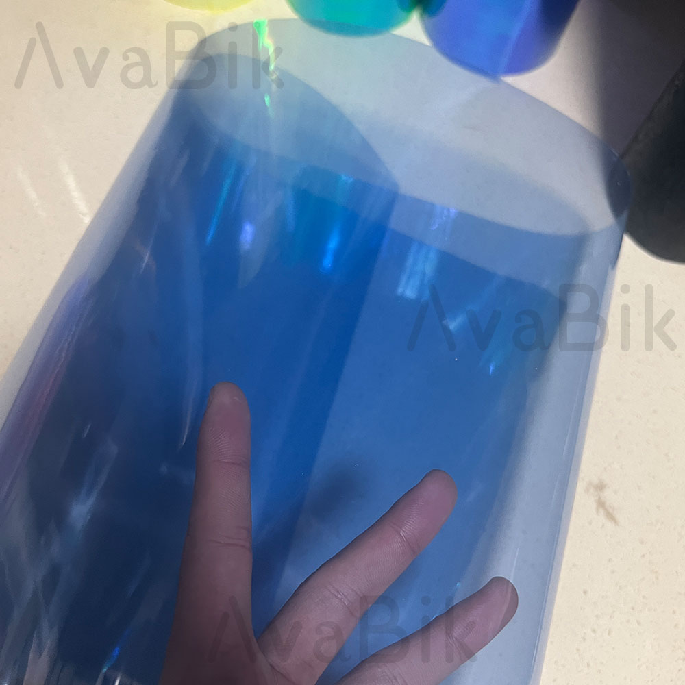 Film Warna Biru Lampu Depan Mo - Anti Glare Car Rearview Mirror Film ulasan dan harga