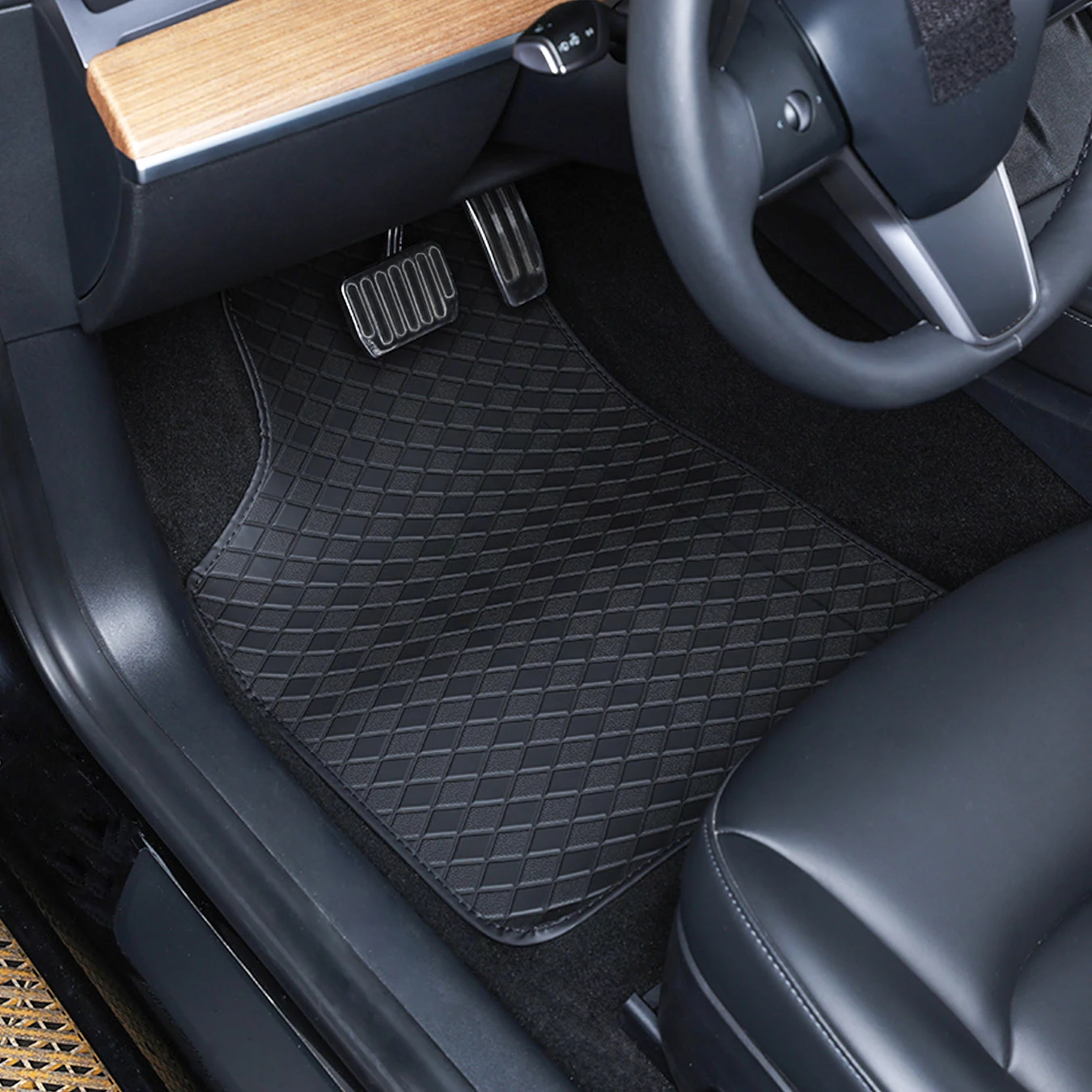 Set Lengkap Karpet Lantai Mobi - Car Floor Mats Universal Waterproof Leather ulasan dan harga