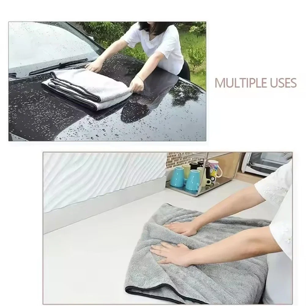 Handuk Mikrofiber Aksesoris Cu - Microfiber Car Drying Towel Super Absorbent ulasan dan harga