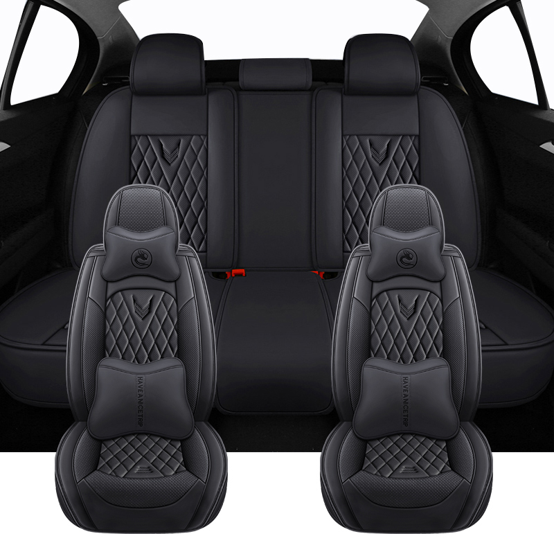 Set Lengkap Penutup Kursi Mobi - Leather Car Seat Covers Full Set Universal ulasan dan harga