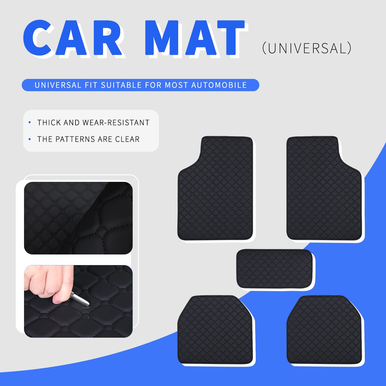 Karpet Lantai Mobil Set Lengka - Car Floor Mats Universal Waterproof Leather ulasan dan harga