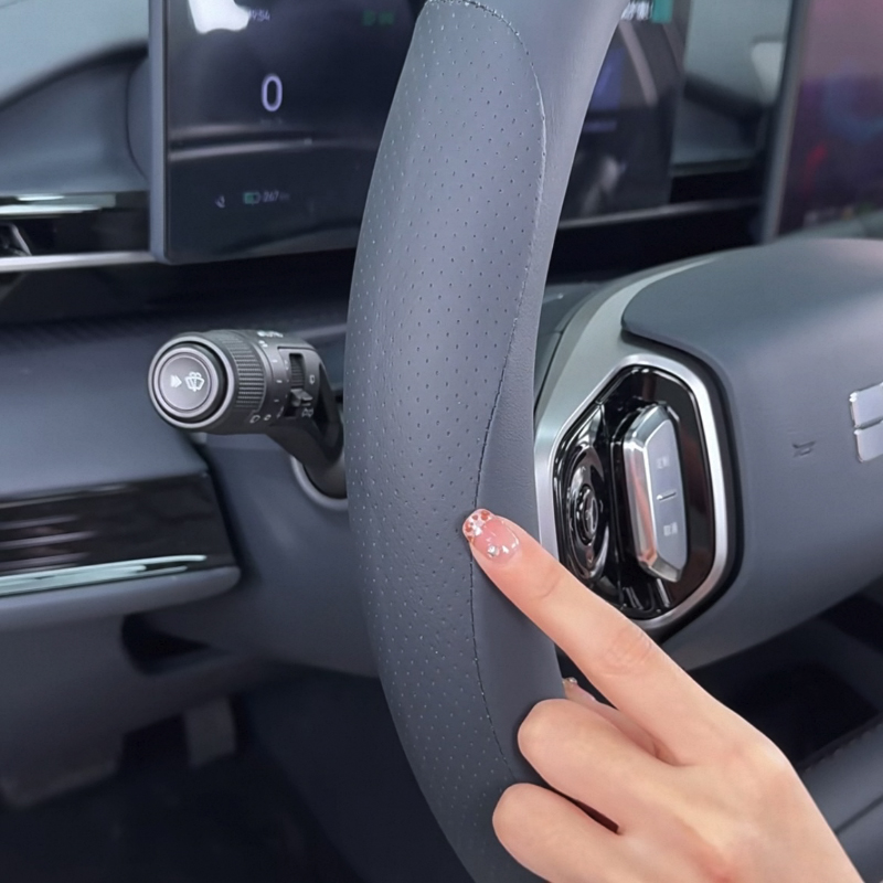 Untuk Geely Galaxy E5 EX5 2024 - Car Steering Wheel Cover Anti Slip Breathable ulasan dan harga