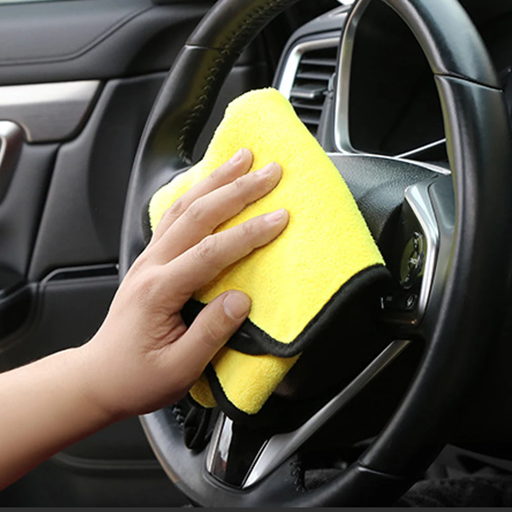 Handuk pembersih Microfiber, h - Microfiber Car Drying Towel Super Absorbent ulasan dan harga