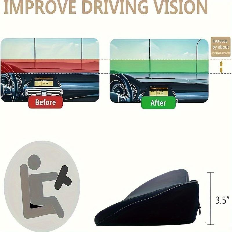 Bantal Kursi Mobil 2-in-1, Ban - Memory Foam Car Neck Pillow Lumbar Support ulasan dan harga