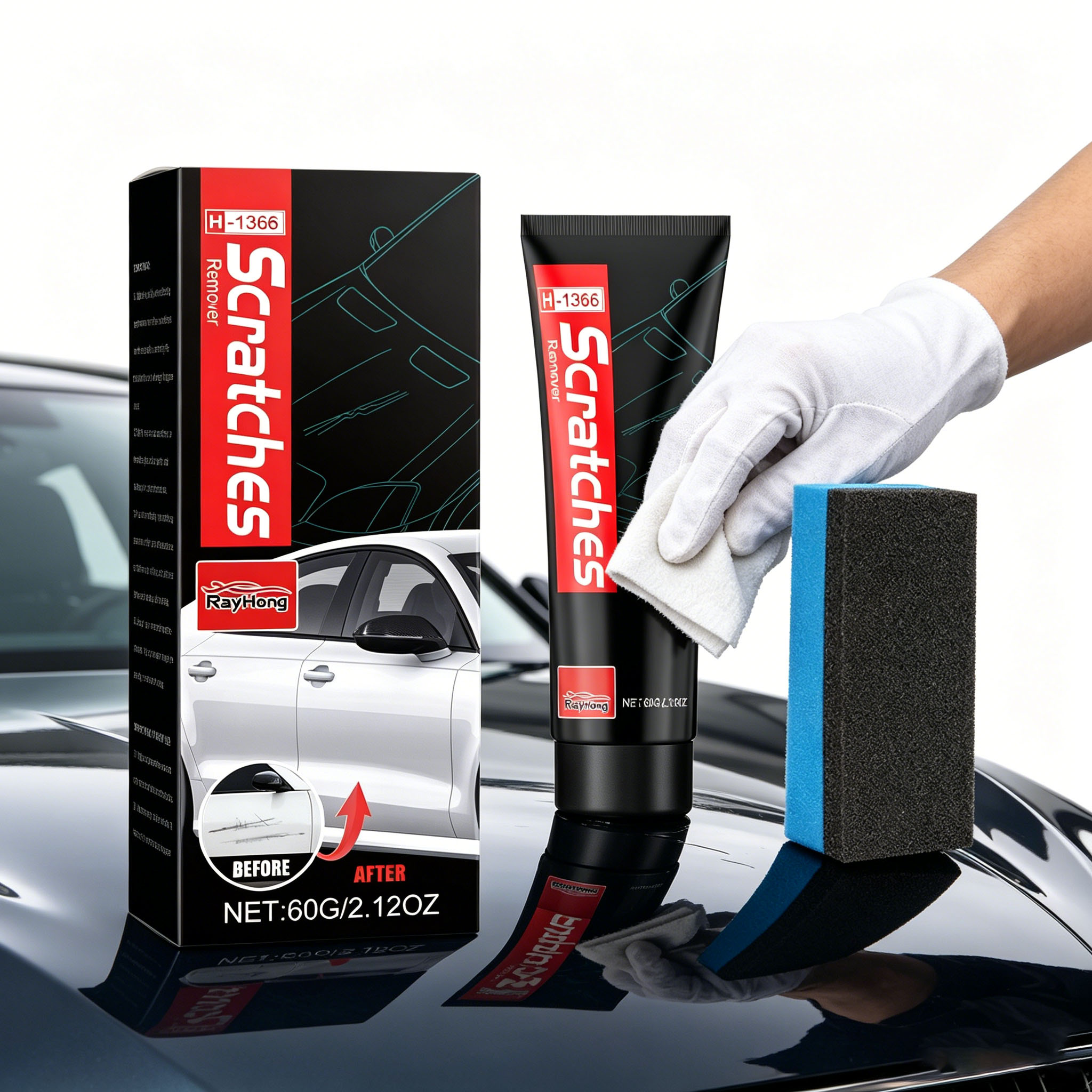 Pasta Penghilang Goresan Mobil - Car Scratch Repair Polishing Wax Paste ulasan dan harga