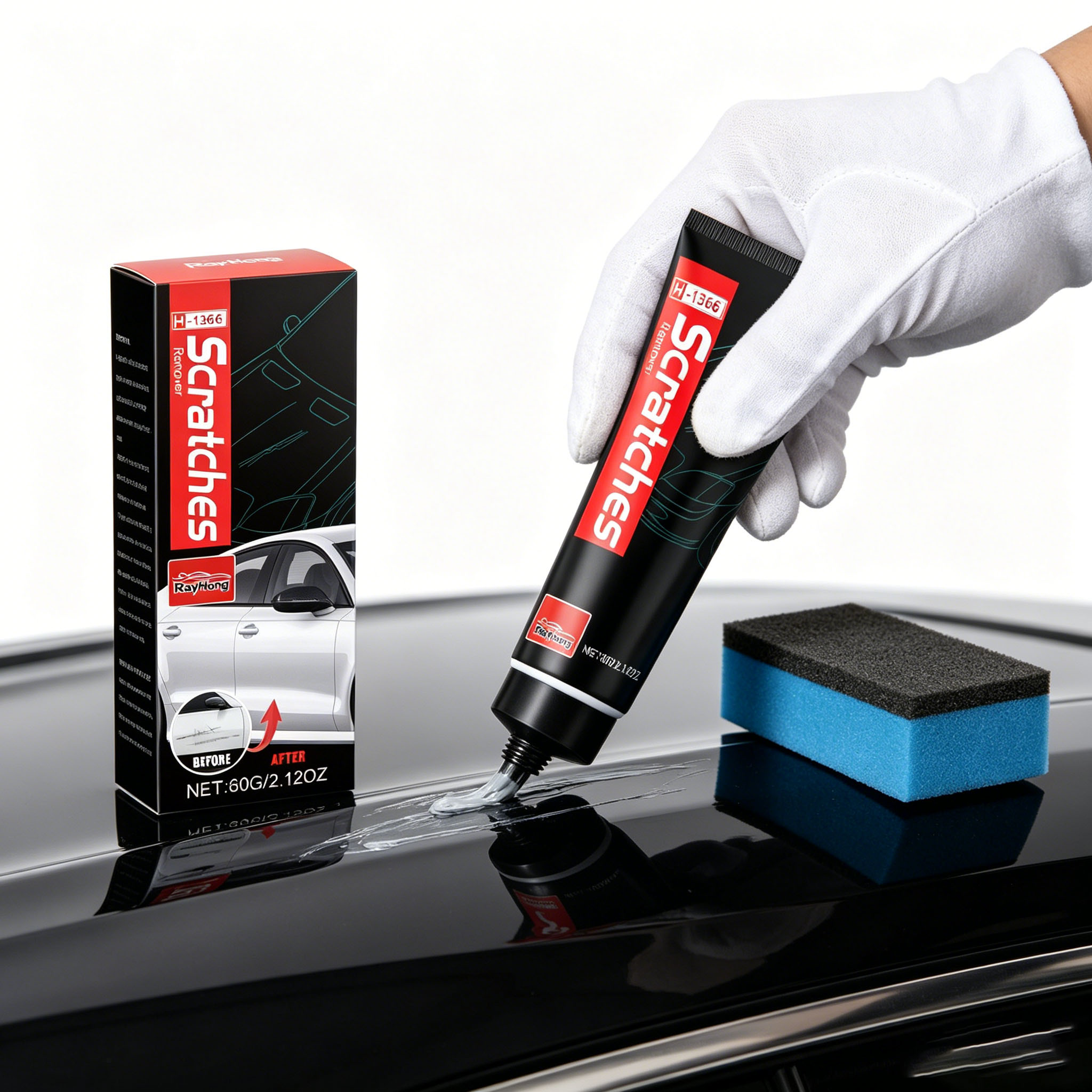 Pasta Penghilang Goresan Mobil - Car Scratch Repair Polishing Wax Paste ulasan dan harga