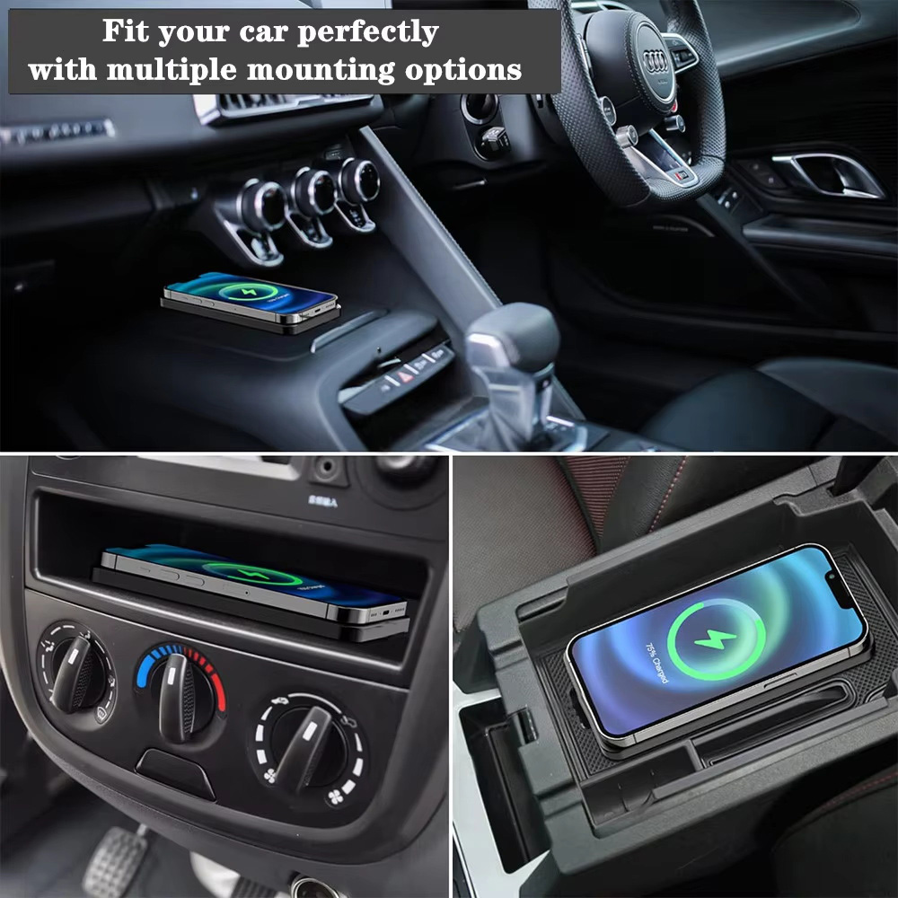 Pengisi Daya Nirkabel 15w untu - Wireless Car Charger Mount Fast Charging ulasan dan harga