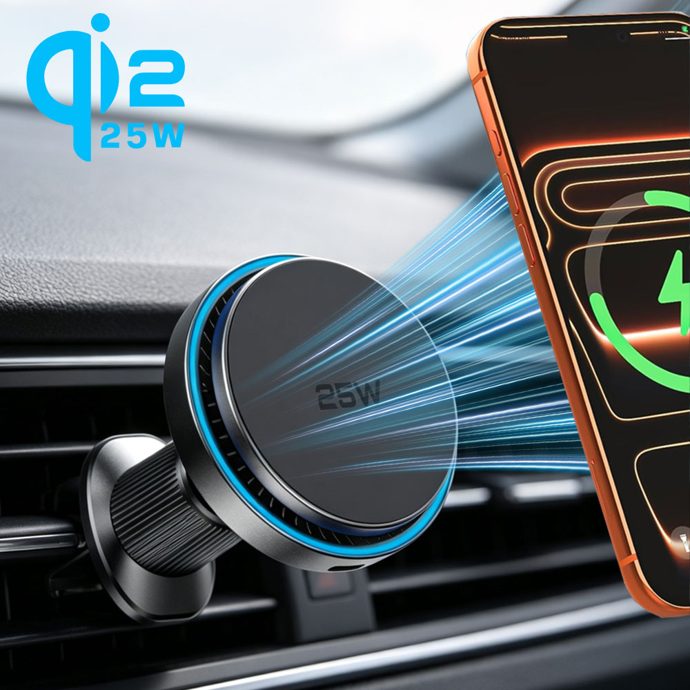 Pengisi Daya Nirkabel Magnetik - Magnetic Phone Holder For Car Vent ulasan dan harga